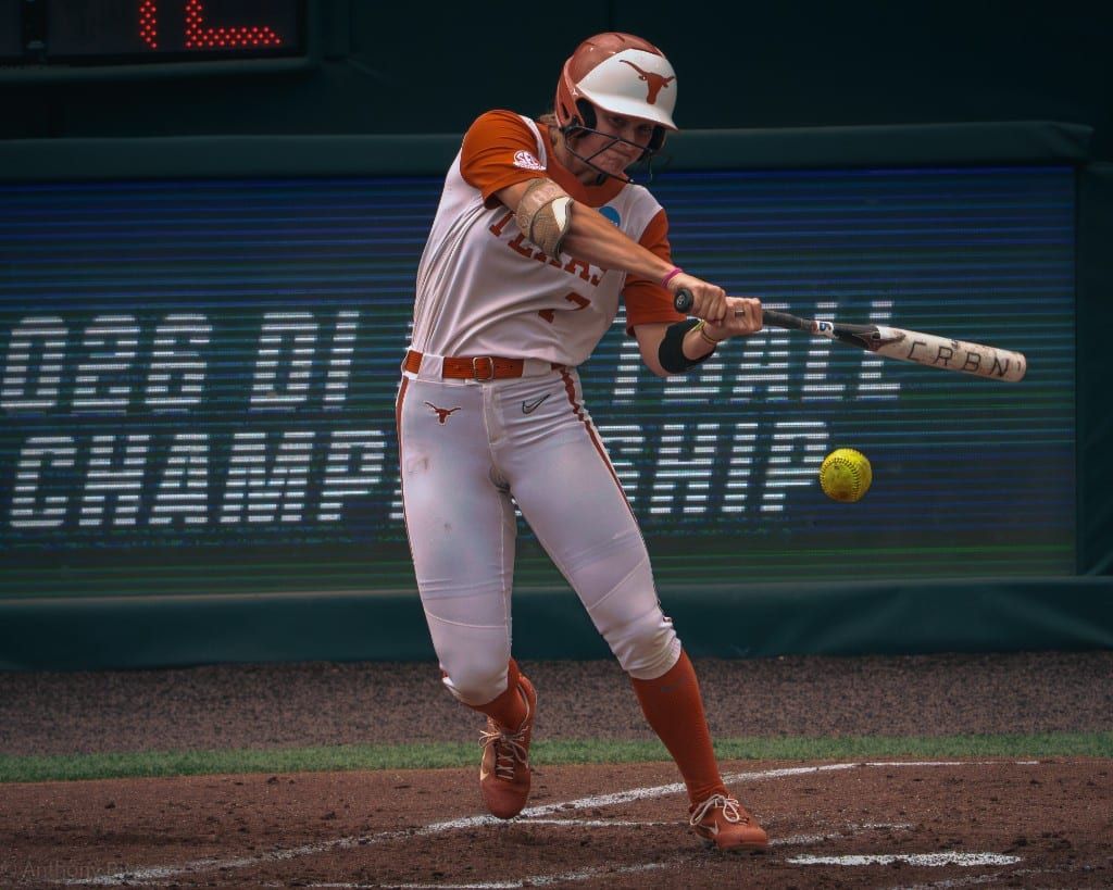 Ashton Maloney at the plate during the NCAA 2026 Super Regional