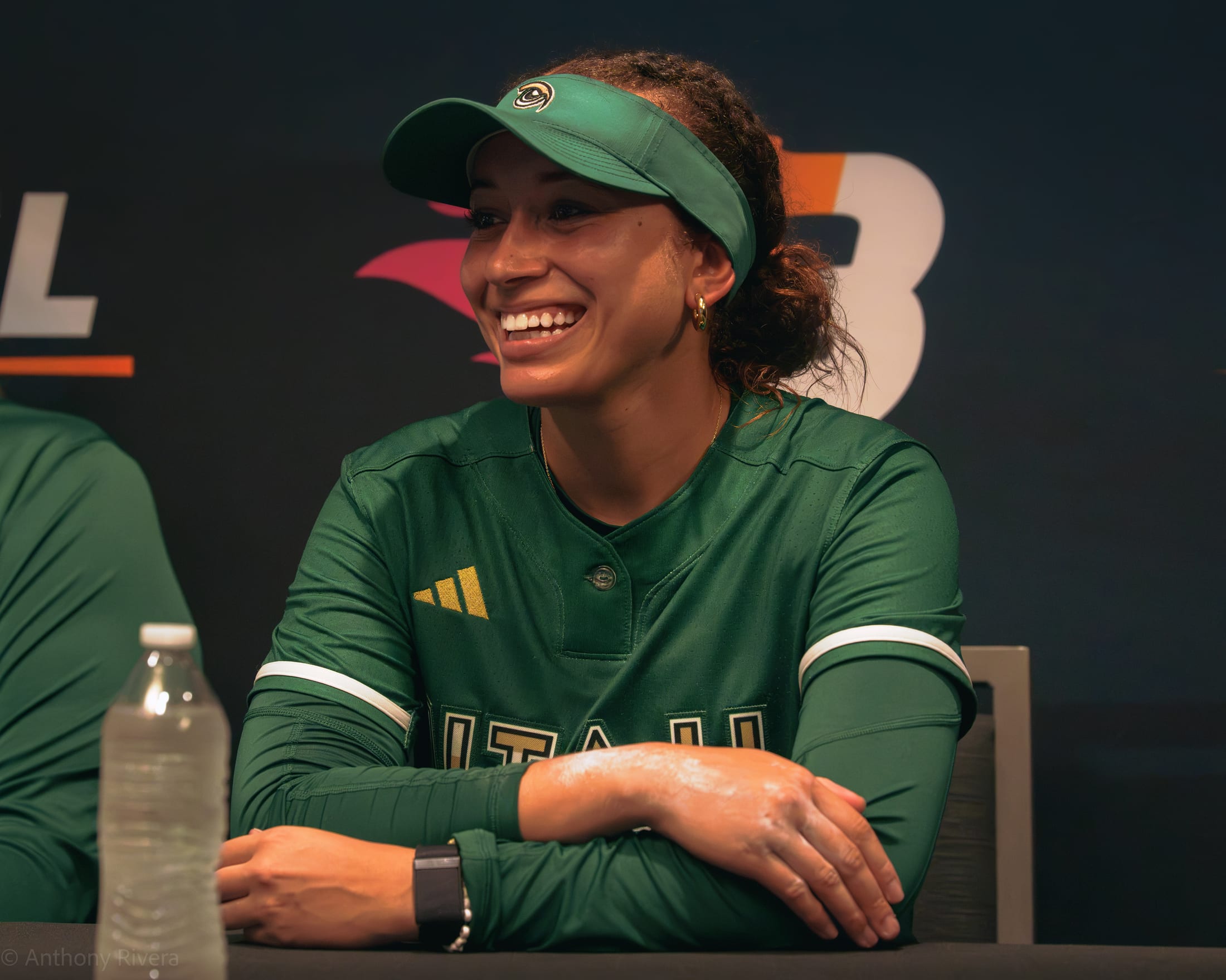 Utah Talons Pitcher, Taylor Tinsley in good spirits after debut performance.