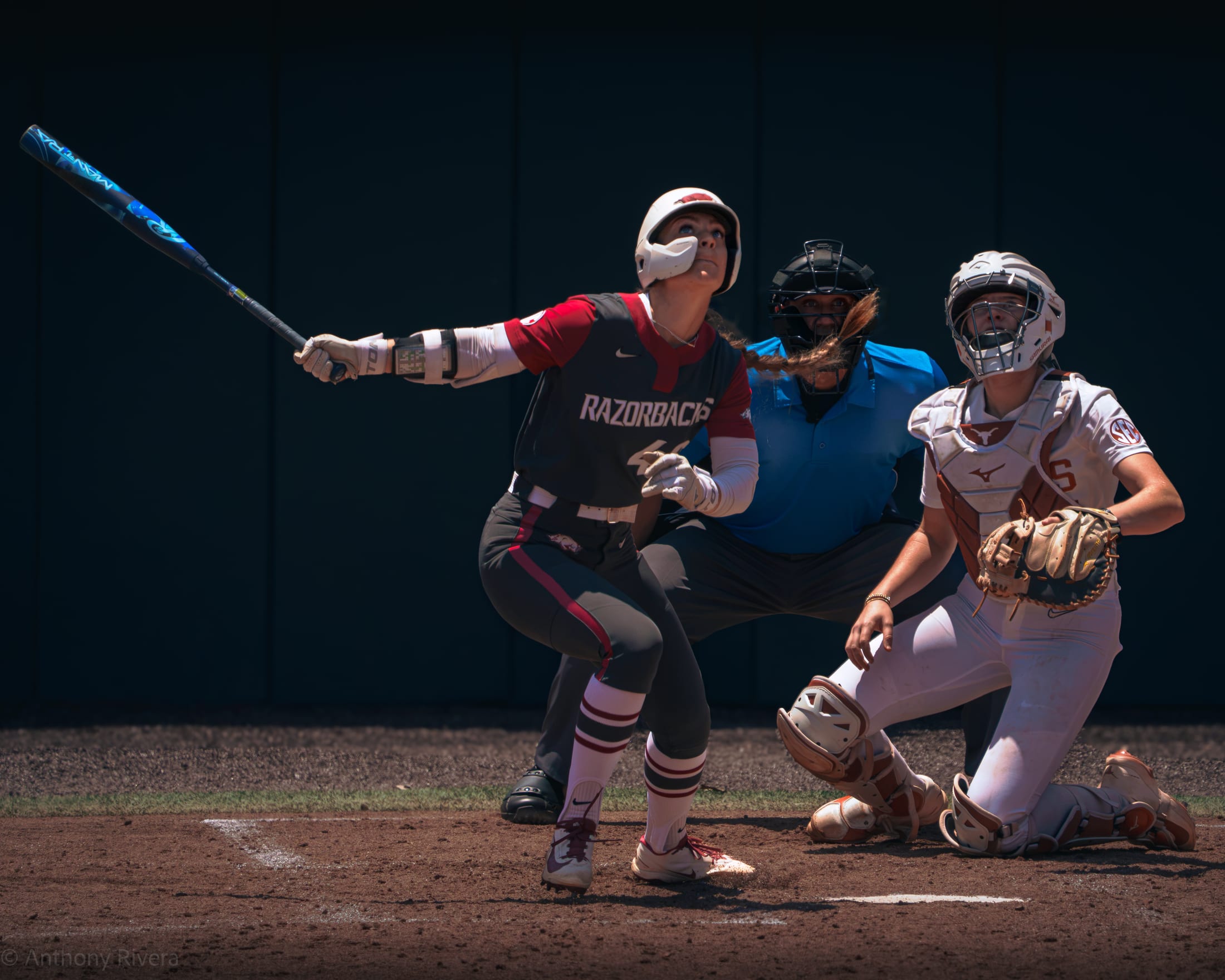 Kailey Wyckoff for the University of Arkansas Softball.